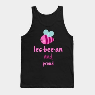 Womens Lesbian And Proud design I LGBT Pride Tank Top